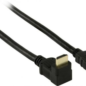 HDMI-kaapeli kulmaliittimellä 1m