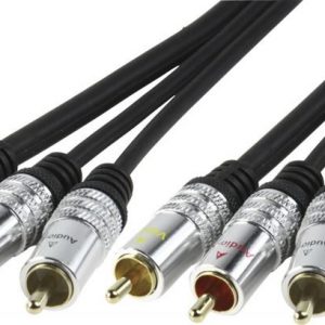 High-End 3 x RCA-uros - 3 x RCA-uros - 1