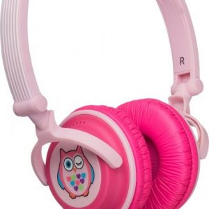 Kitsound Doodle Owl Pink