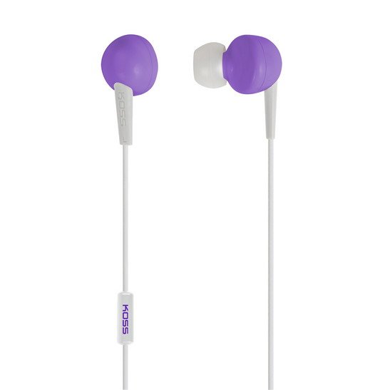 Koss KEB6iV In-Ear Mic1 Violet