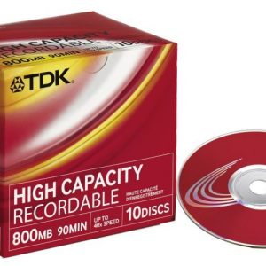 TDK CD-R 10-pk (JewelCase)